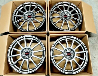 タイヤ・ホイール Subie Subaru Legacy tuned by STi 18x7.5+55 5x100 4 Wheels No Tires