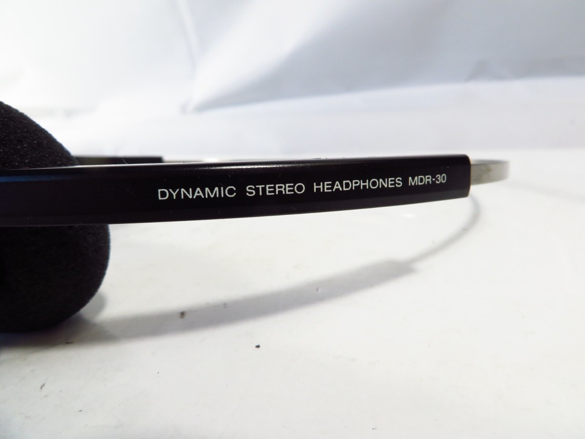 SONY WALKMAN MDR-30 ヘッドフォン　希少 Vintage '80s Sony MDR-30 Dynamic Stereo Headphones, Rare