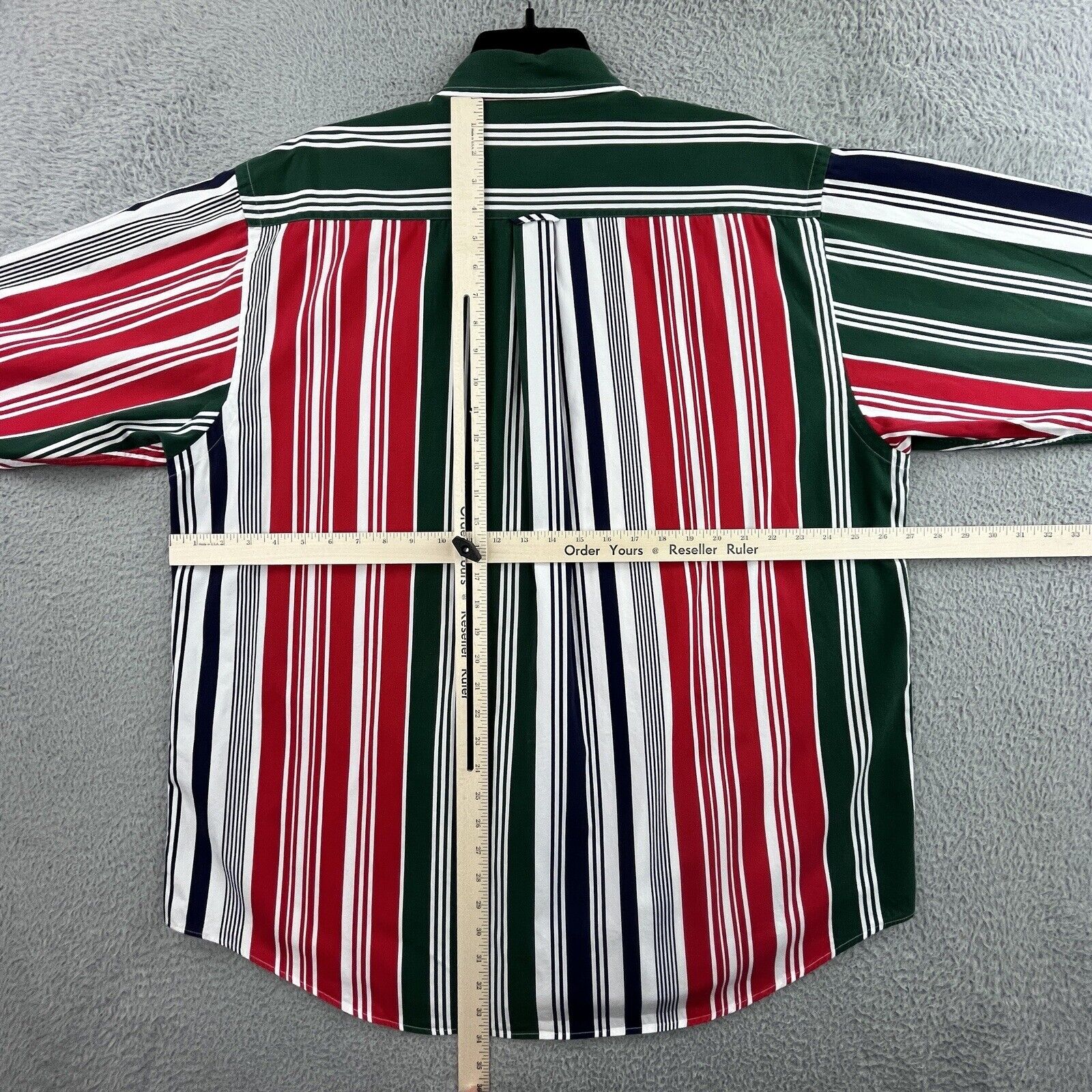 Vintage Nautica Shirt Mens XL Button Down Bold Ve… - image 18