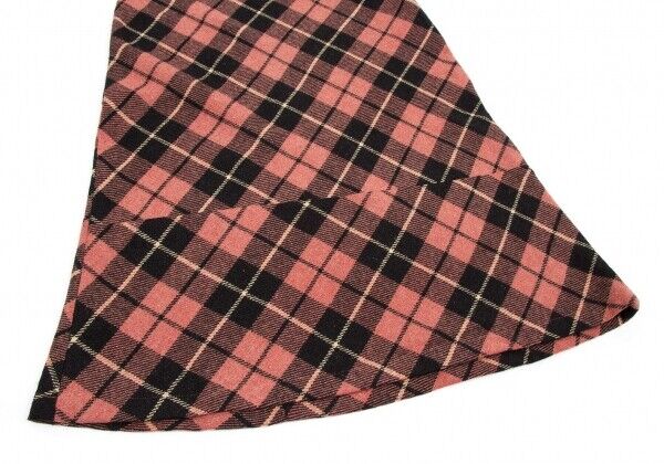 Y's Wool Poly Checked Skirt Size 2(K-74315) - image 5