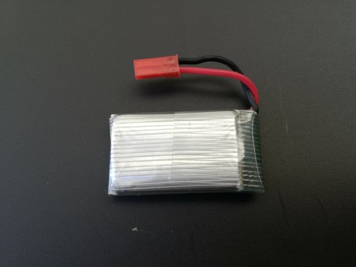 RC 600mAh 3.7V 25C Lipo Akku JST Drohne Quadrocopter RED  - Bild 2 von 2