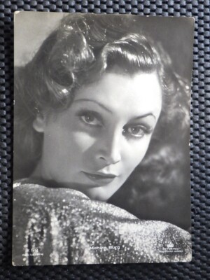 Autograph card actor/Monika Burg/Tobis star photo/GF approx. 13x18 cm