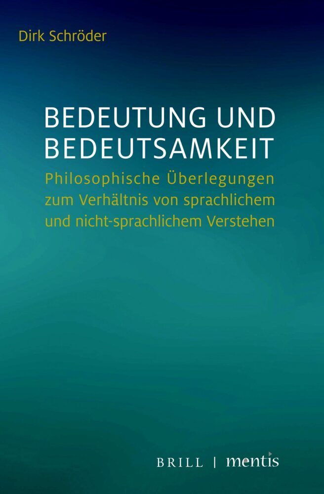 Thumbnail - Bedeutung Und Bedeutsamkeit | Dirk Schröder | 2021 | Deutsch