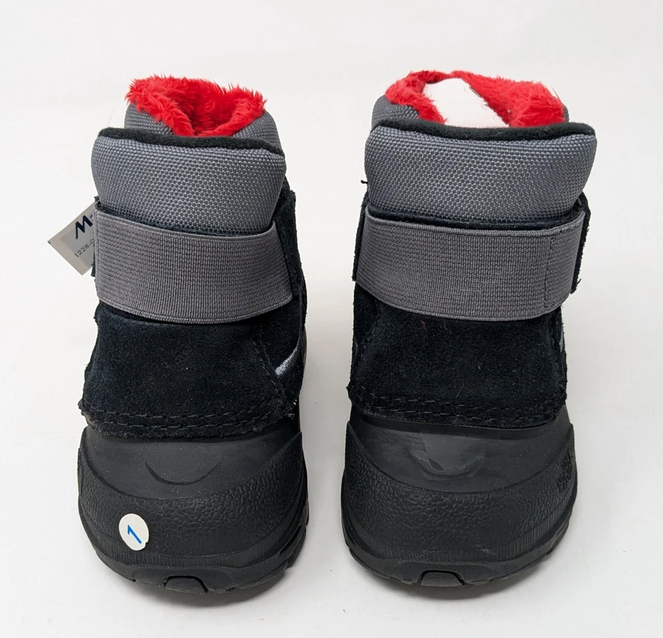 Botas North Face Alpenglow para niños pequeños negras gris zinc talla 4 - Nuevas Foto 2 de 4