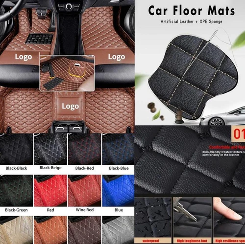 For Lexus ES Series Car Floor Mats Carpets All Weather Floor Liners Waterproof - Bild 19 von 36