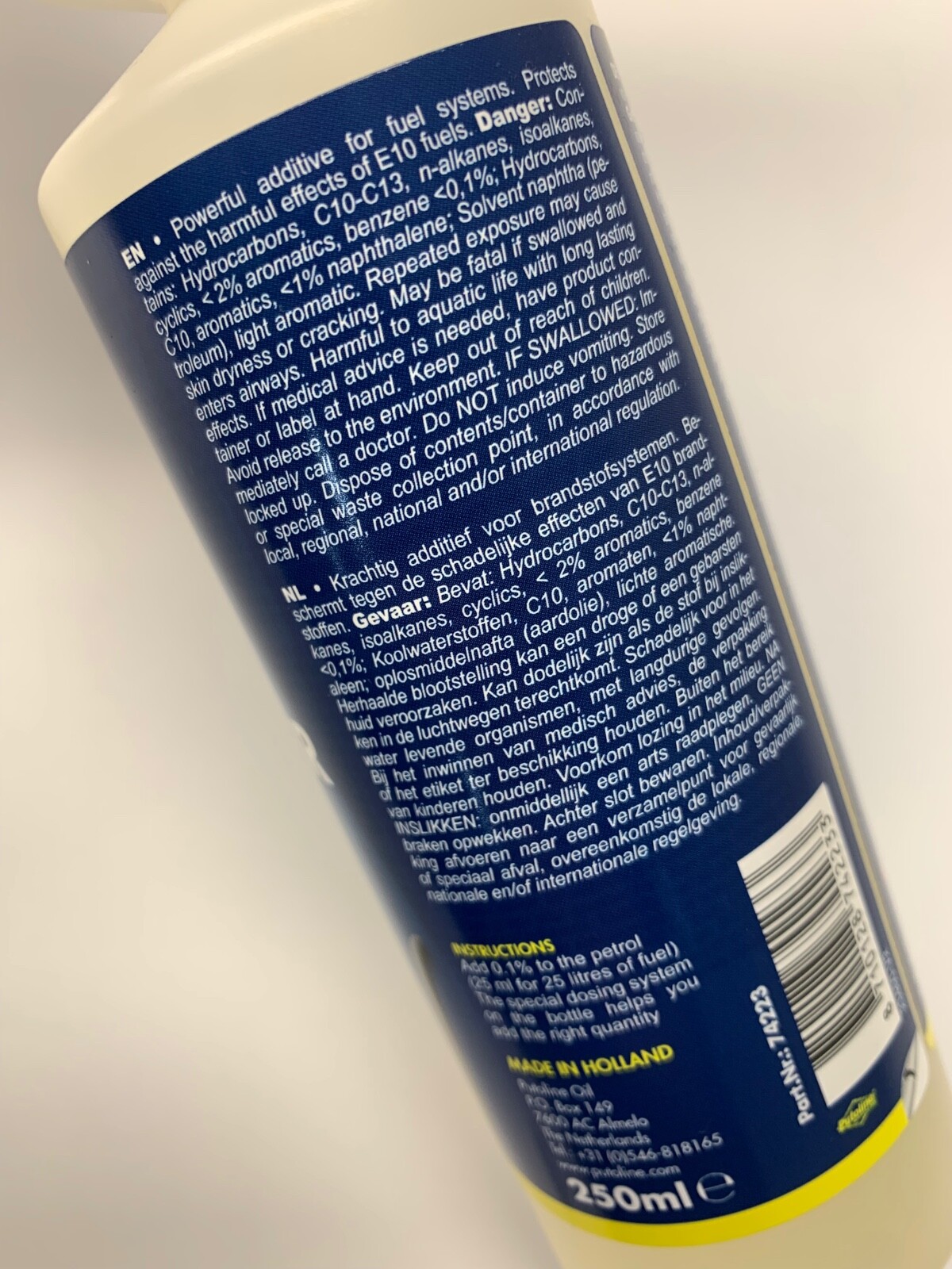 Putoline E10 Motorcycle Motorbike Scooter Petrol Fuel Fighter Additive