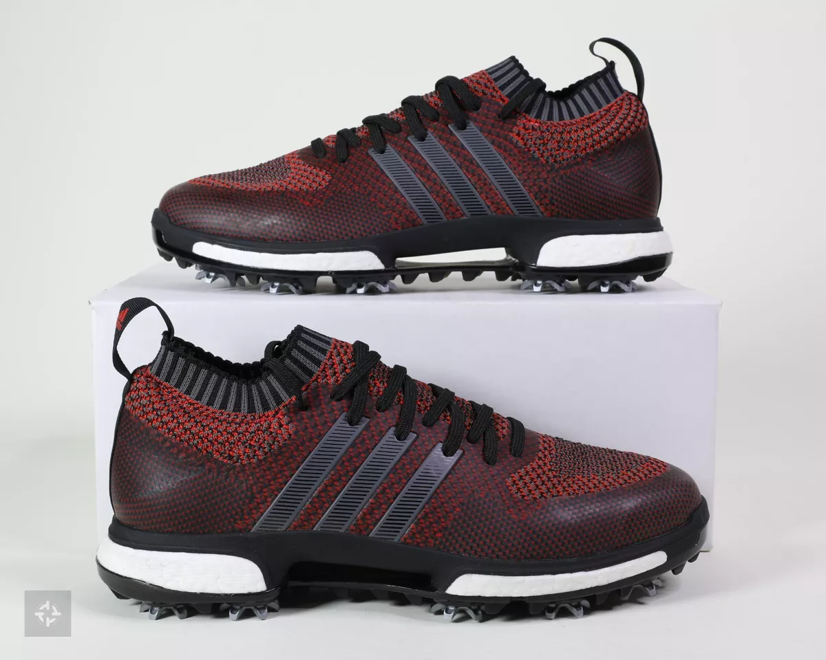 Sin aliento Rey Lear humor NEW Adidas Tour360 Knit Red Black Athletic Golf Shoes (AC8275) Men&#039;s  Size 9 | eBay