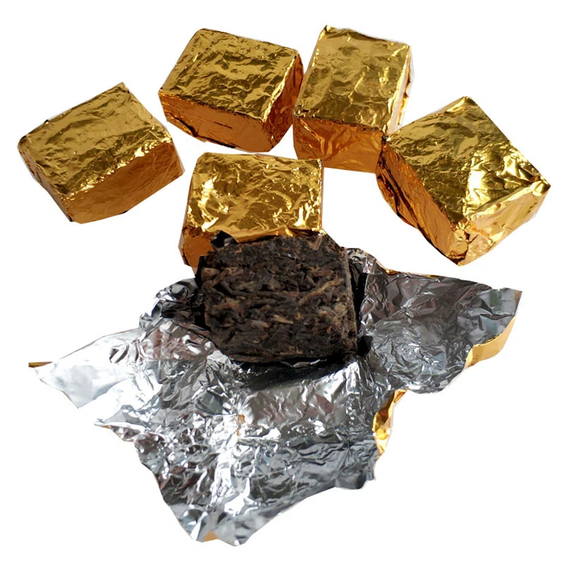 Mini tijolo dourado * JUNSHAN Jun Shan Huang Cha porcelana chá amarelo prensado caixa de 50g - Imagem 3 de 4