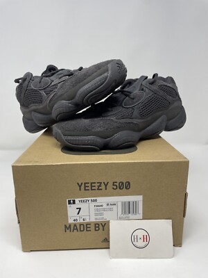Yeezy 500 Utility Black Size F36640 Authentic Rare Kanye West