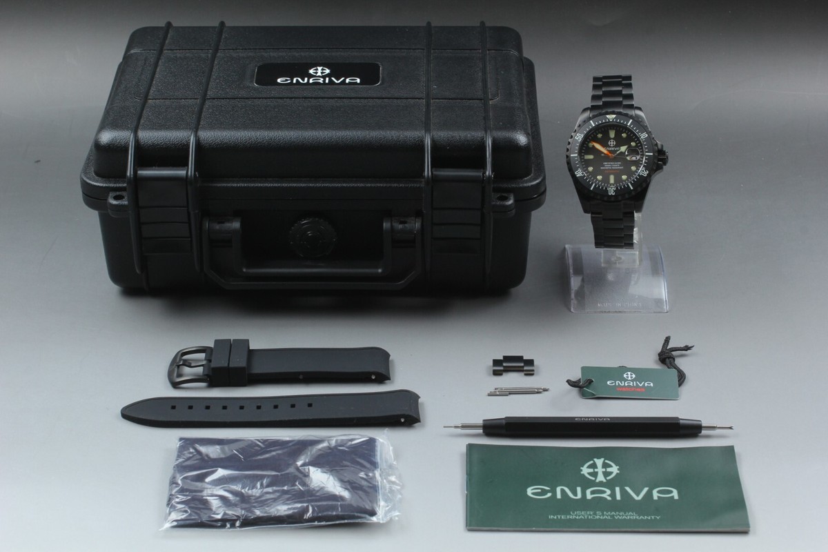 0009/1000【Top Mint in Case】 ENRIVA ESB697RBB Limited Automatic