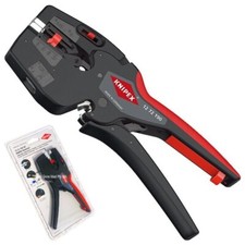 Knipex NexStrip Wire Cable Stripper & Bootlace Ferrule Crimper - 12 72 190