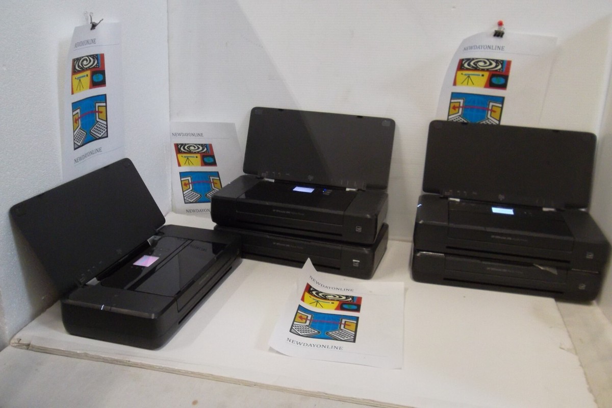 LOT-5 HP OfficeJet 200 Mobile Printer Wireless USB 128MB 2.0