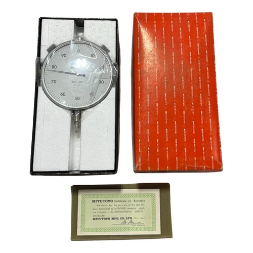 Mitutoyo .250" Dial Indicator 0-100 Made In Japan 4410