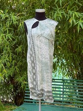 Versace Black Label Ladies Peep Hole Dress Chain and Animal Leopard Print UK 10