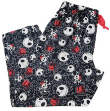 The Nightmare Before Christmas Jack Skellington Big Tall Comfy Lounge Pants