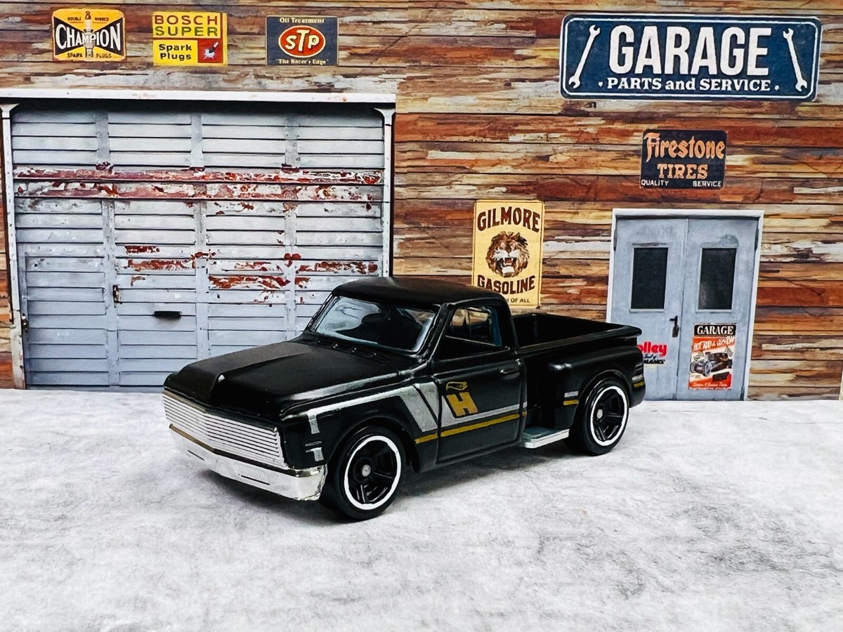 ミニカー Hot Wheels 1969 Chevy C-10 Hot Wheels 1969 Chevy C-10 Navy Blue Collectors RLC