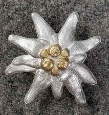 WWI German/Bavarian Edelweiss Cap Badge