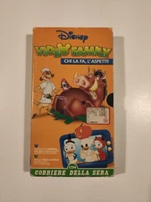 VIDEO FAMILY CHI LA FA, L'ASPETTI! - VHS WALT DISNEY VP 0123 *RARA*