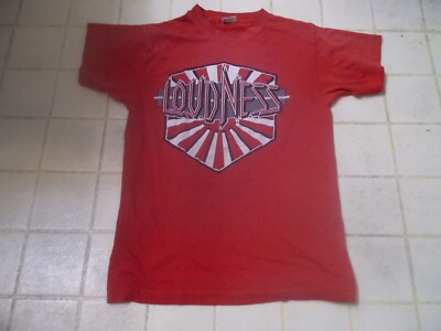 Vintage 1985 Loudness Thunder In The East World Tour Shirt Size Medium