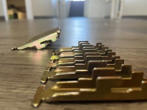 36 Penco Box Clipper High Performance HD Heavy Duty Shelf Clips Metal Shelving