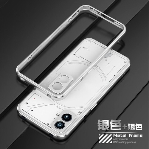 For Nothing Phone (1) Luxury Aluminum Metal Frame Bumper Protect Lens Case Cover - Zdjęcie 17 z 17