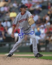 Kyle Snyder Autographed Signed 8x10 Photo - MLB Red Sox Royals Rays - w/COA