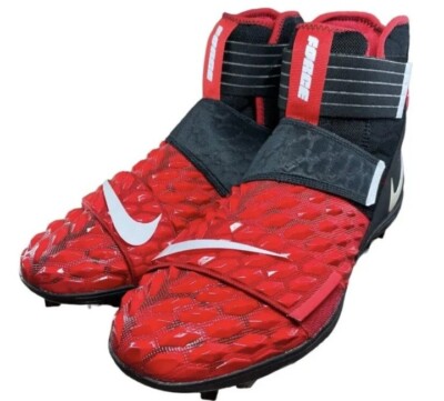 Nike Force Savage Elite 2 TD Black Red Cleats Football  display picture 2