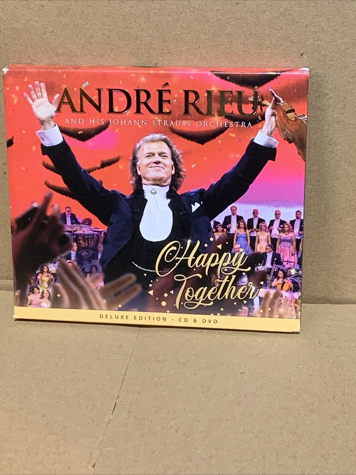 Andr� Rieu Johann Strauss Orchestra - Happy Together CD & DVD