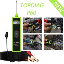 TopDiag P60 Car Circuit Tester Voltage 6-30v Detector Diode Diagnostic Tools US