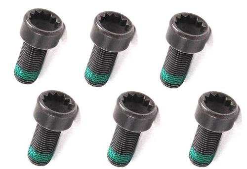 Set of 6 Flywheel Bolts N90665001 Audi A3 A4 A6 TT VW Beetle Golf Jetta ...