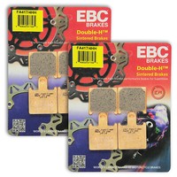 BremsbelÄGe Vorder Ebc Sinter FA417/4HH Kawasaki Zzr Abs 1400 2008 2009