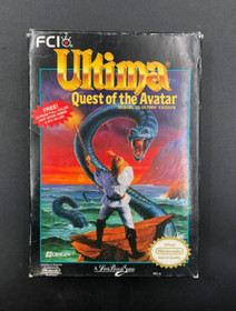 Ultima: Quest of the Avatar (Nintendo NES) in Box w/ Manual + Poster + Sleeve