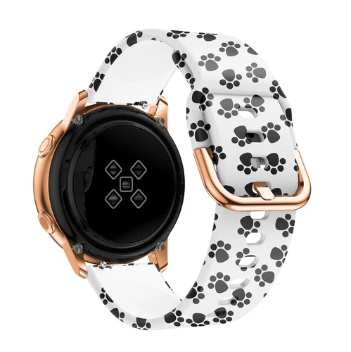 Correa de silicona de 20 mm para reloj Samsung Galaxy Watch 7 6 5 4 40 44 mm 42 46 mm - Imagen 16 de 36