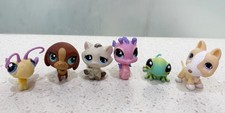 Littlest Pet Shop LPS Vintage Figure Lot Of 6