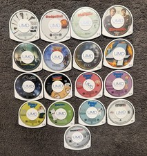 PSP UMD Lot 17 Movies & Games Family Guy Superbad AVP Fantastic Four