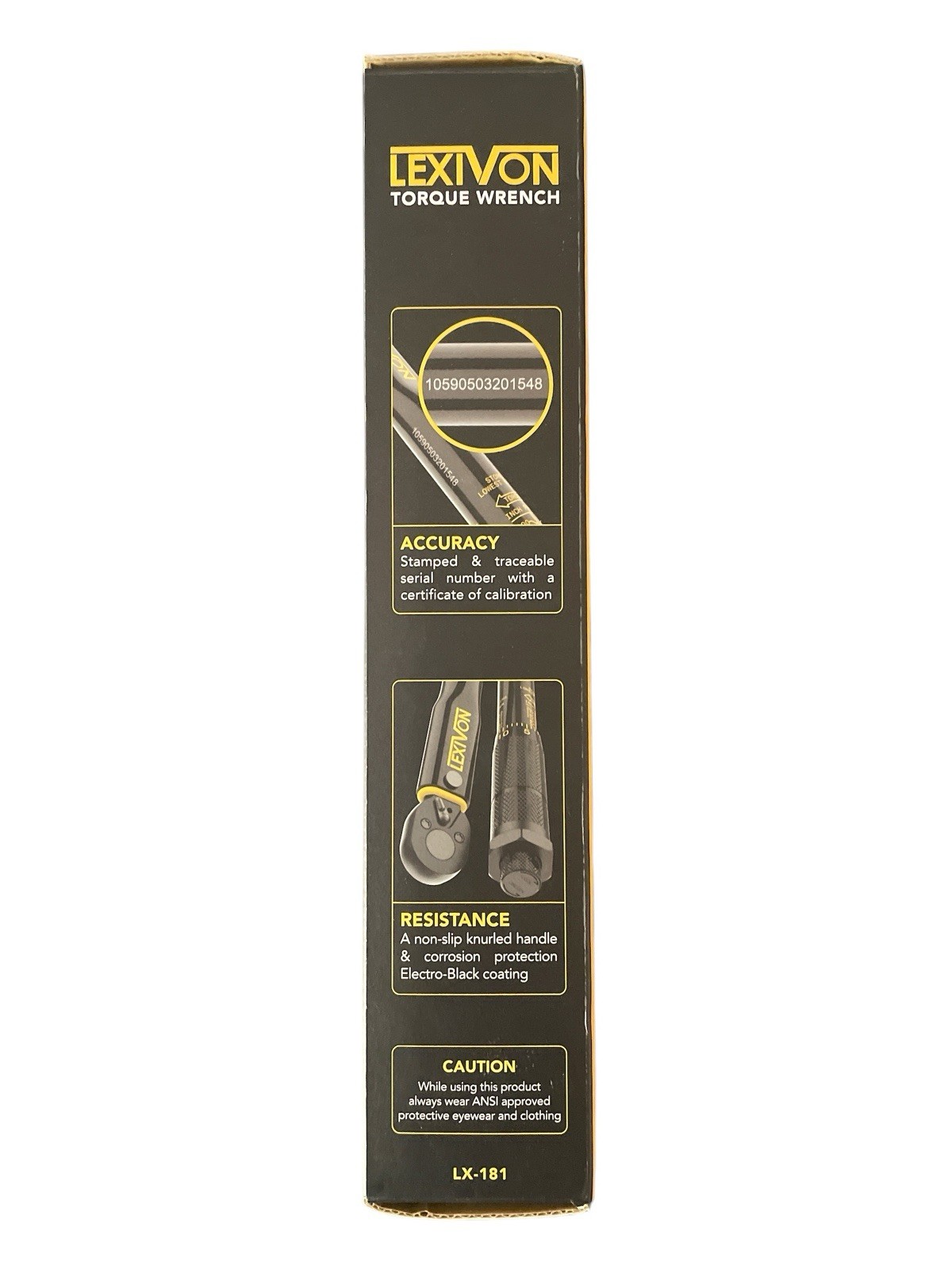 LEXIVON Inch Pound Torque Wrench 1/4-Inch Drive | 20-200 in-lb/2.26-22.6 Nm NEW