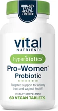 Hyperbiotics Vital Nutrients Pro Women Probiotics for 60 60 Count (Pack of 1)