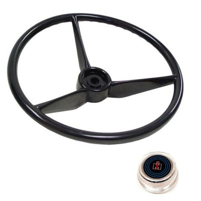 Steering Wheel & Cap Fits International Harvester Replaces 393157R2