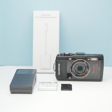 OLYMPUS Tough TG-4 Compact Digital Camera Tested Working Seller Japan