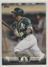 2018 Topps Topps Salute Series 2 Walk-Offs Gold 22/50 Khris Davis #S-10 0q3