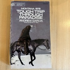 MONTANA 1878 Tough Trip Through Paradise by ANDREW GARCIA Vintage Paperback Book