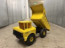 Mighty Tonka Dump Truck: Model 3900, XMB-975, Stamped Steel - Vintage 1970's