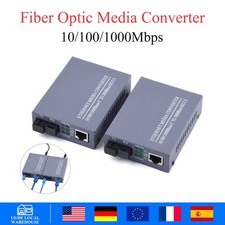 Gigabit Glasfaser Medienkonverter Singlemode ...
