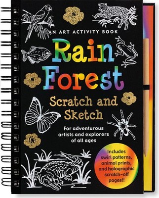 Regenwald Scratch and Sketch: An Art Activity Book for Adventu