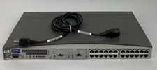 HP ProCurve 2524 24 Port 10/100 Switch 2 x Gigabit Stacking Transceivers J4813A