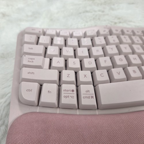 Logitech Wave Keys YR0096 Ergonomic Wireless bluetooth Keyboard *No Dongle* - Picture 4 of 9