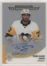 2020-21 Ultimate Collection Introductions Pierre-Olivier Joseph #UI-67 Auto 0nr3
