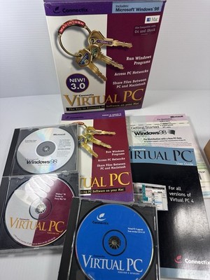 Connectix Virtual PC for Mac Version 3 OS 8 OS 9 - Windows 98 DOS Soundblaster