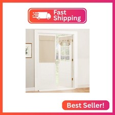 RYB HOME Room Darkening French Door Curtains Thermal Insulated Small Window Cove