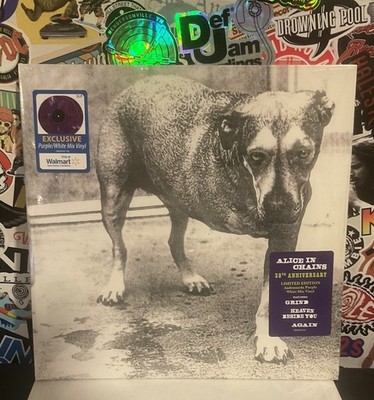 ALICE IN CHAINS Self Titled NEW PURPLE/WHITE MIX VINYL W/HYPE STICKER 
